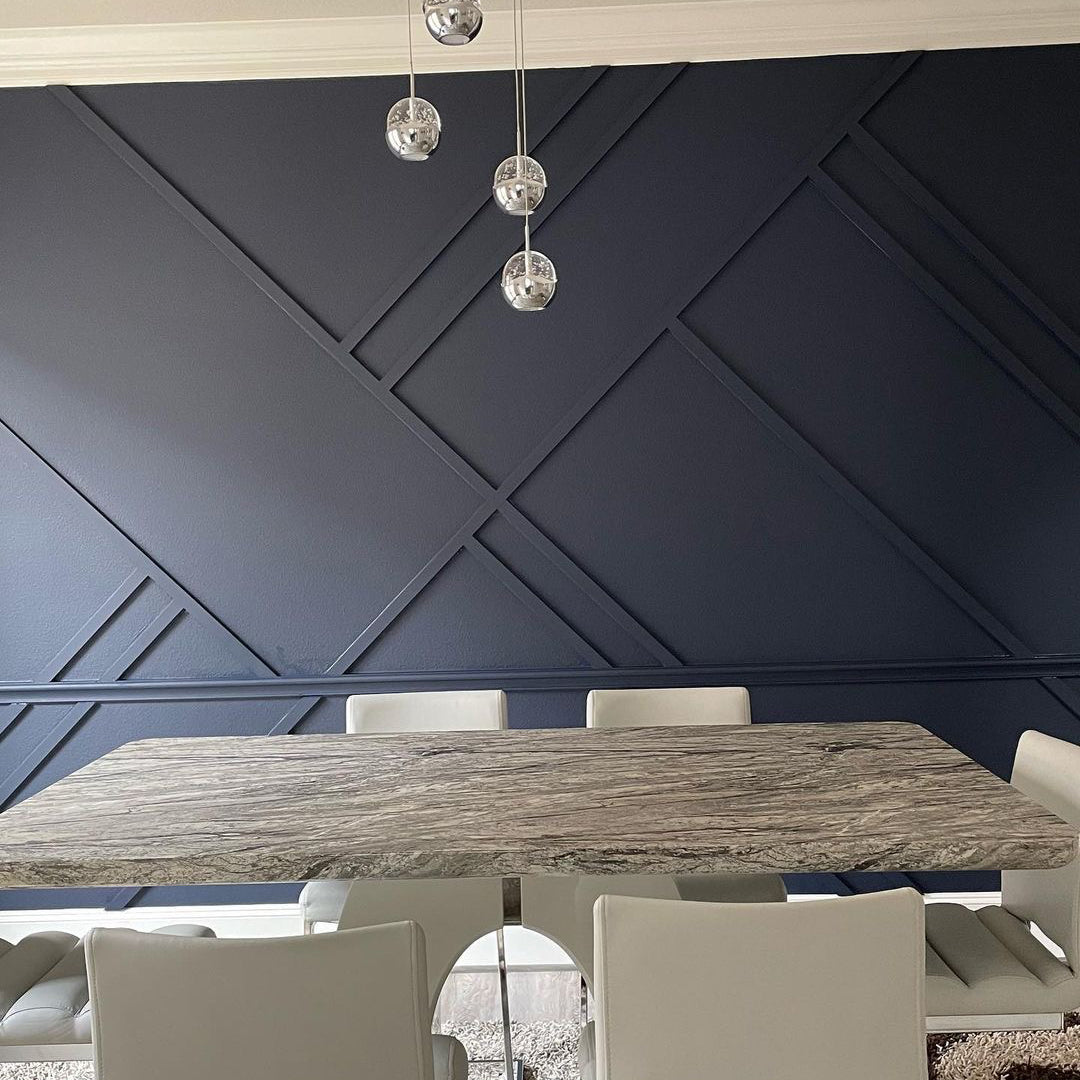 Elegant Wainscot for Home Improvement - Flat Design Wall Molding
