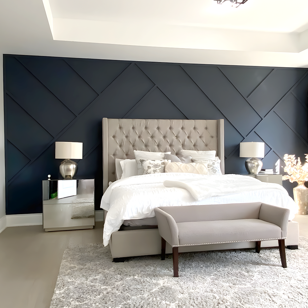 Pre-cut Wall Paneling Kit, Wall Molding Custom, DIY Decor - Showy Deco